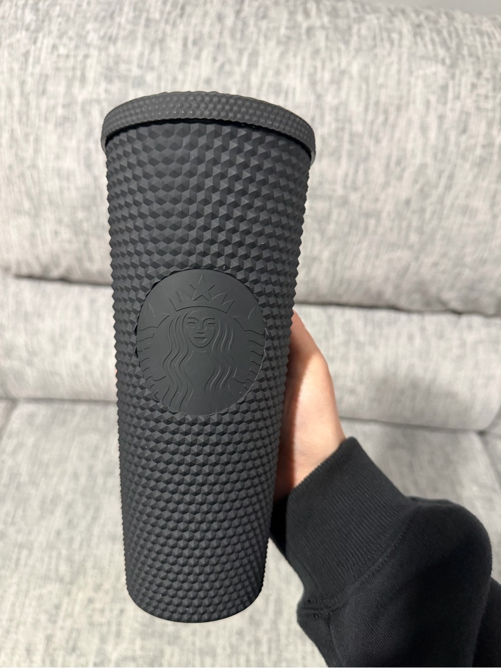 Starbucks Black Textured Studded Tumbler